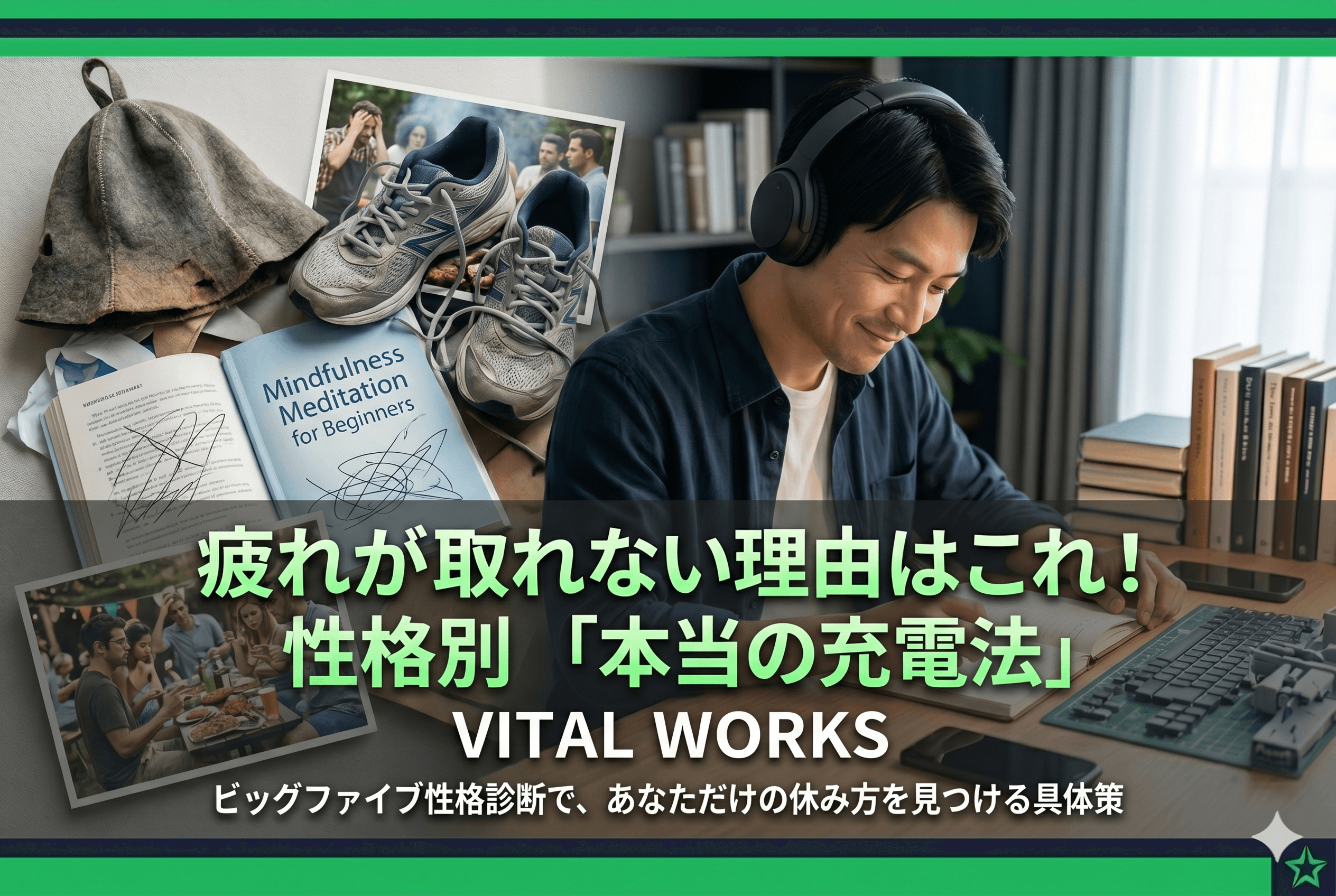 なぜあなたの疲れは取れないのか？ 心理学が暴く「合わないストレス解消法」の罠